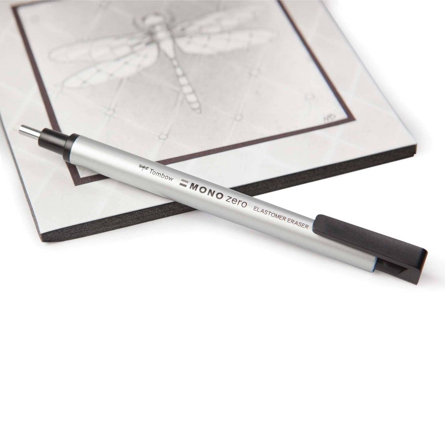 MONO Zero Eraser - Round - Silver