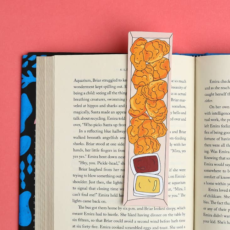 Humdrum Paper - Chicken Nuggets Bookmark (it's die cut!)