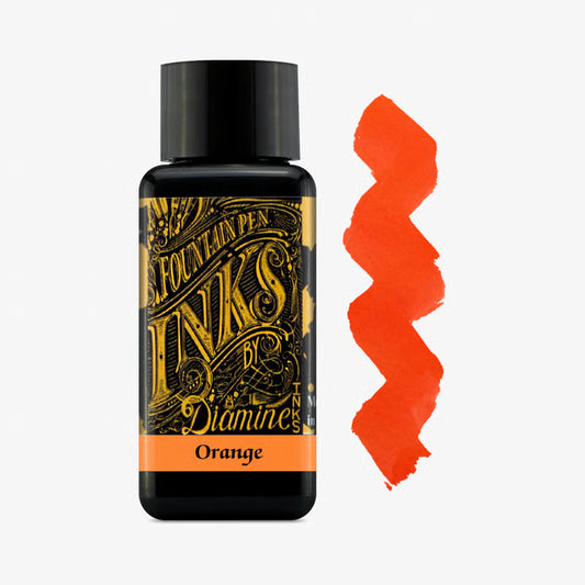 Orange - Diamine Bottle Ink - 30mL
