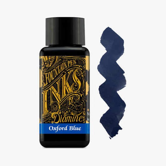 Oxford Blue - Diamine Bottle Ink - 30mL