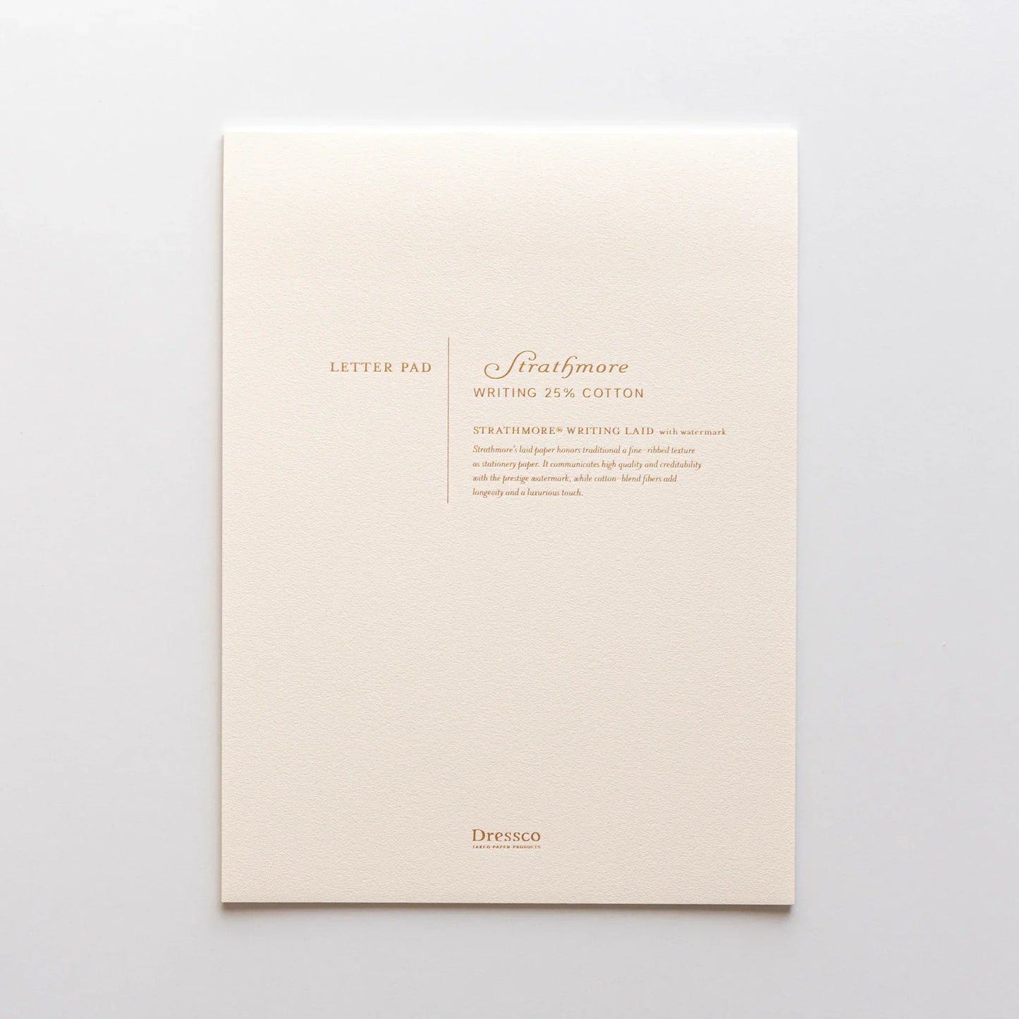 Strathmore Laid - Dressco Letterpad