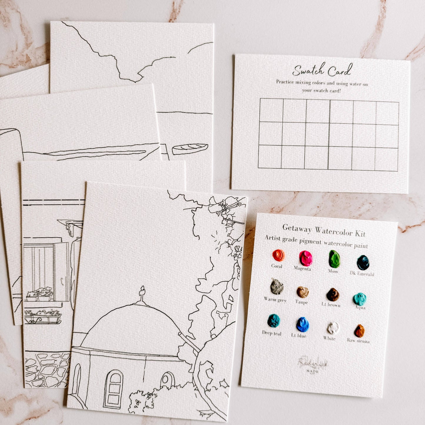 Getaway - Mini Watercolor Kit