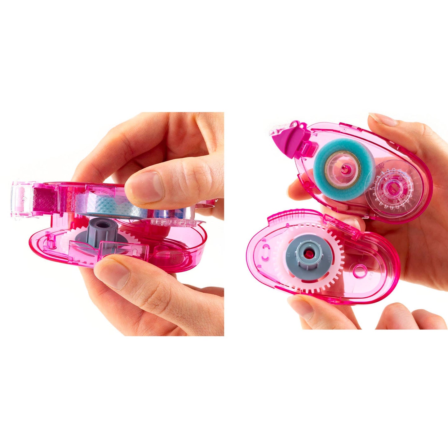 Pink - Dots Adhesive - Glue Tape Applicator