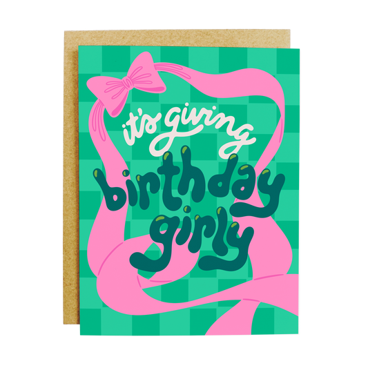 KANDS.CO - Birthday Girly Card