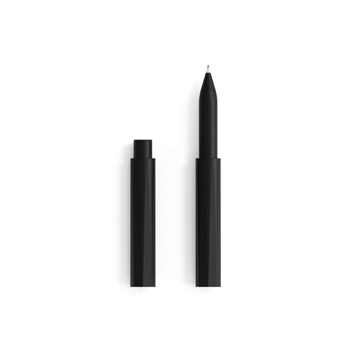 Black - The Wren - Refillable Writing Pen