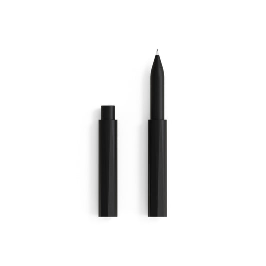 Black - The Wren - Refillable Writing Pen