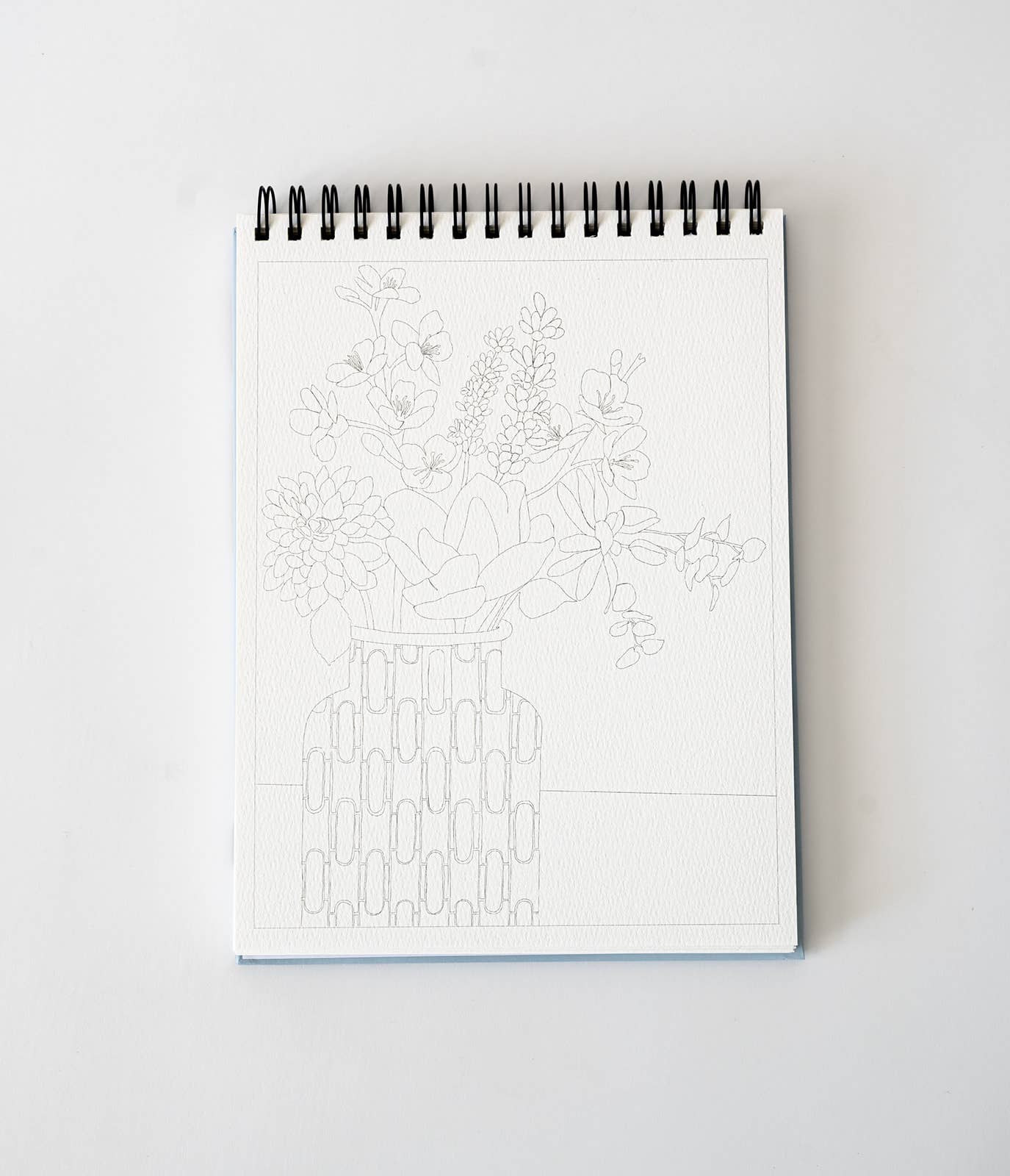 Floral Watercoloring Book