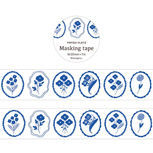 Papier Platz Washi Tape - Framed Flowers