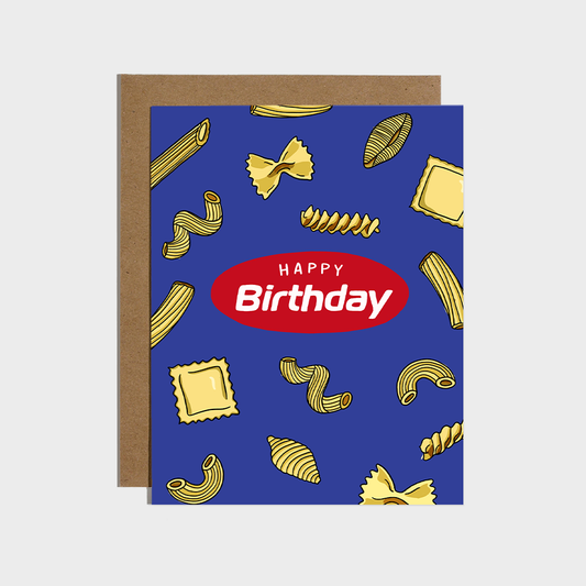 Brittany Paige - Pasta Birthday Card