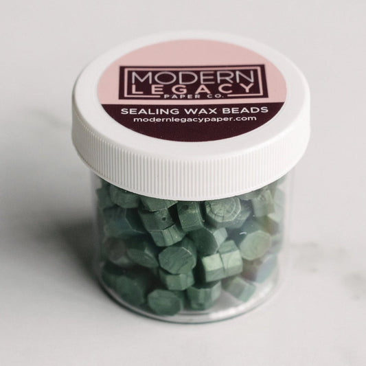 Spruce Green - Sealing Wax Beads for Wax Seals