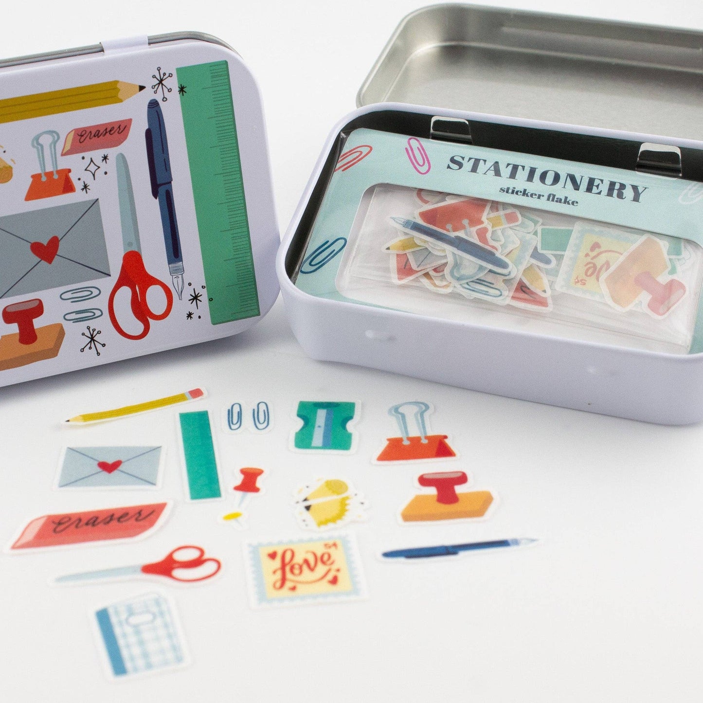 Stationery Lovers - Washi Flake and Trinket Tin