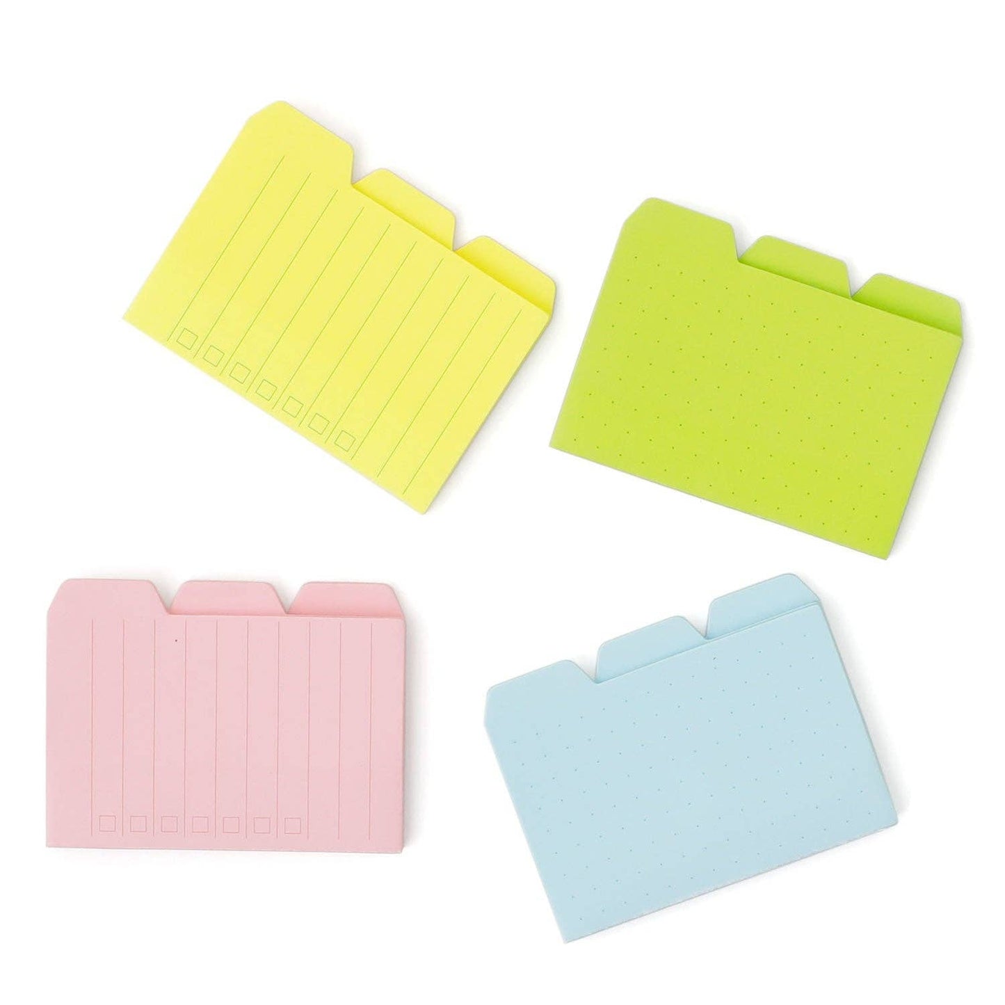 Sticky Tab - Light Green - Dotted