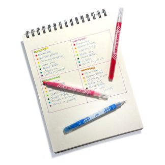 Stamp A Square - Double-Ended Markers - Set of 12