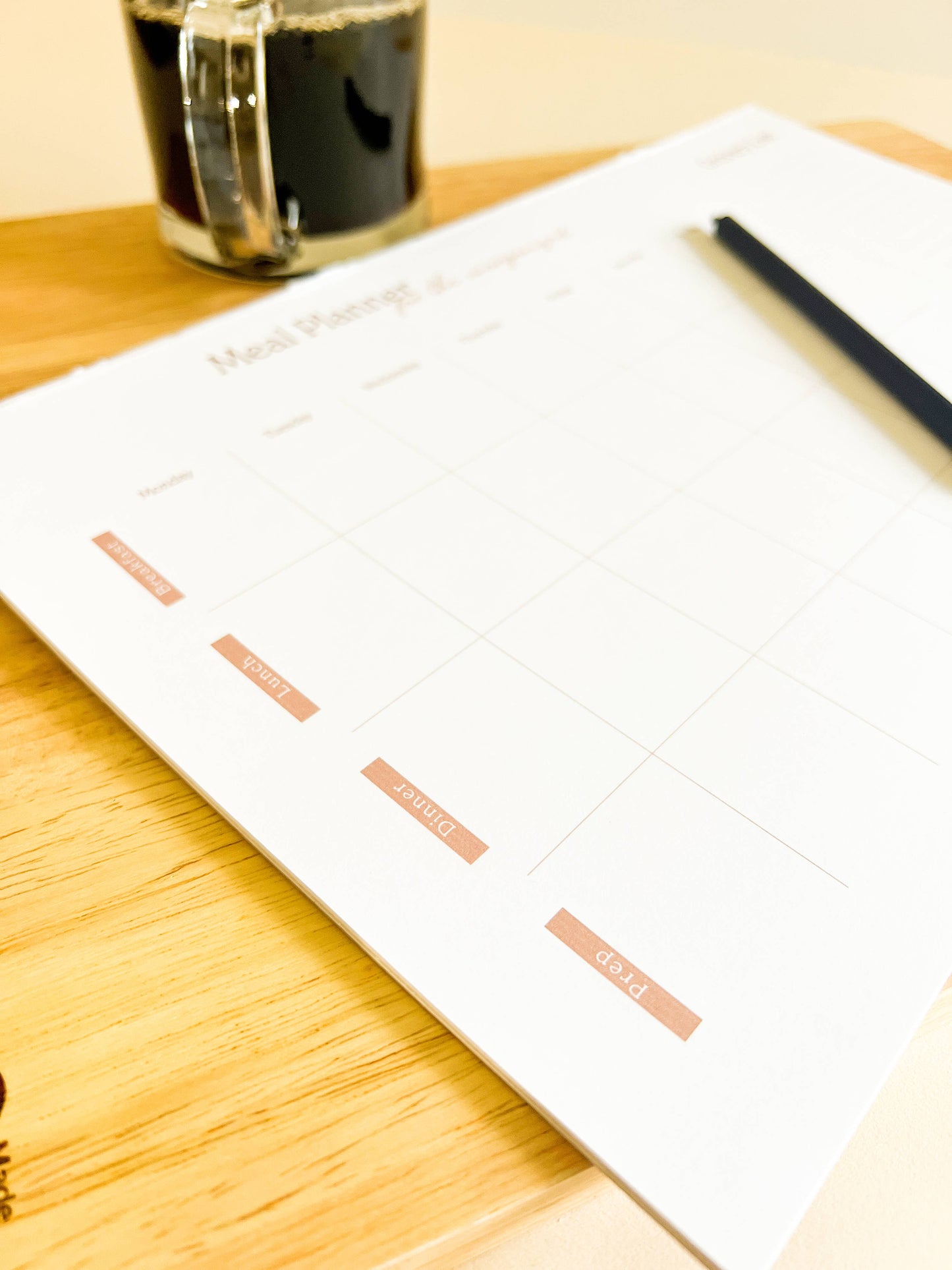 Meal Planner (for the unorganized)