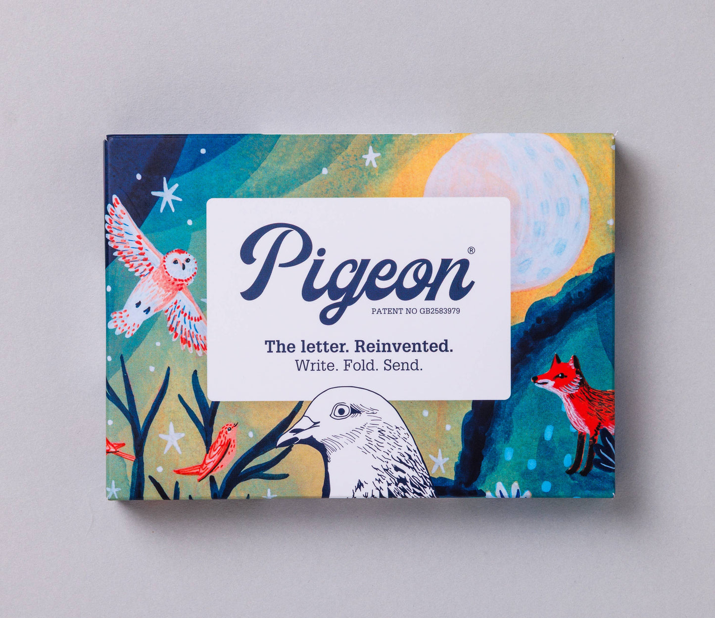 Harvest Moon - Pigeon Folding Letter Set of 6