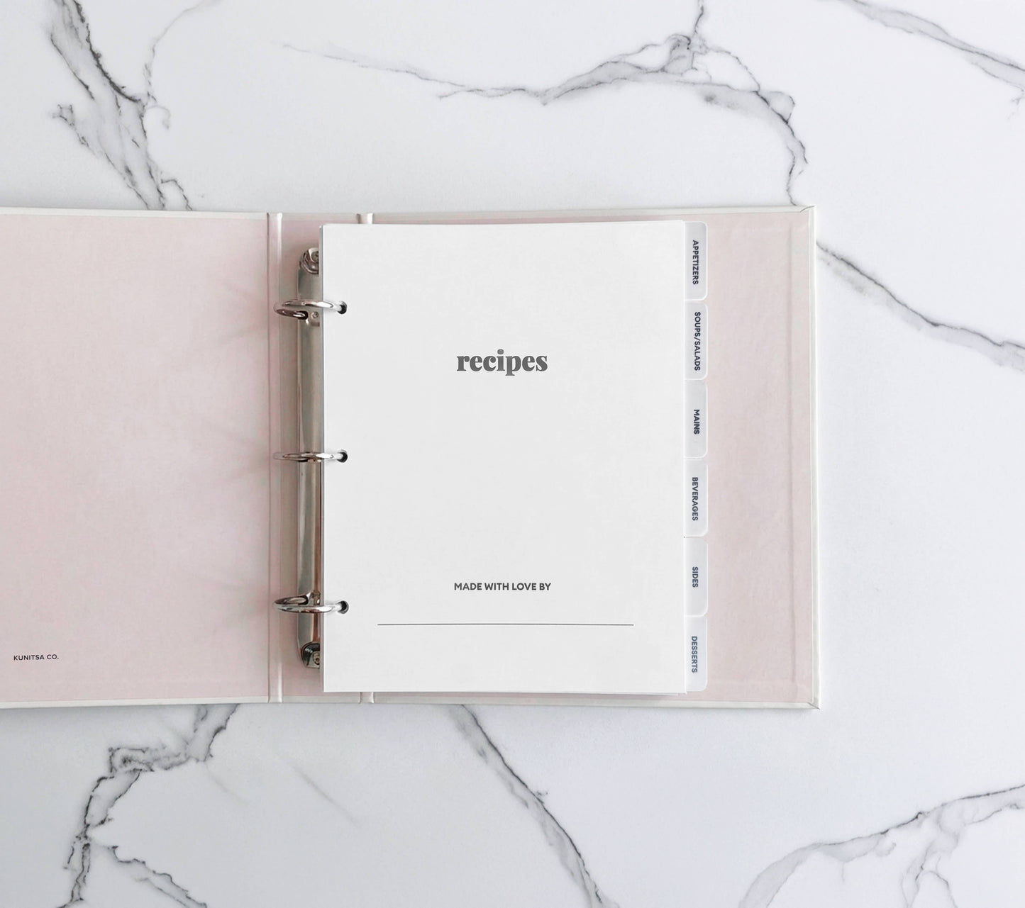 Pomegranate - Recipe Binder Organizer