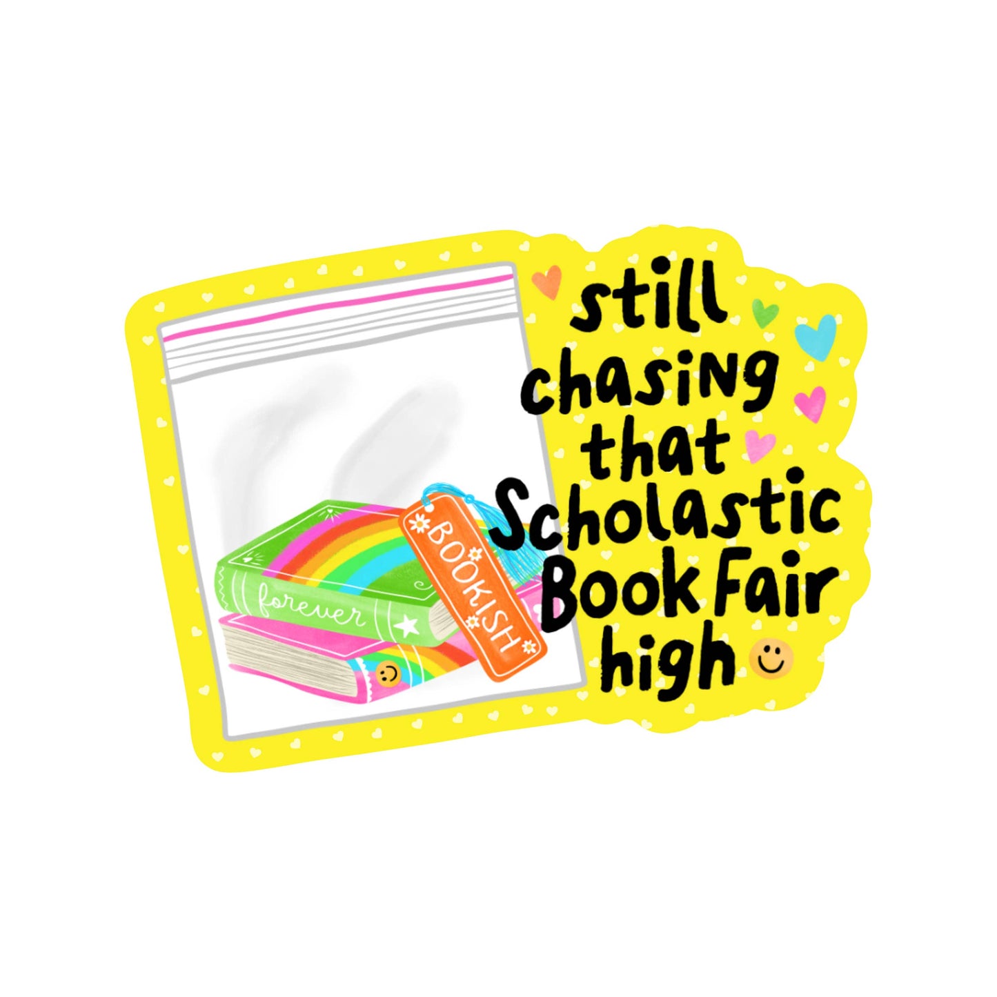 Book Fair High - Vinyl Sticker