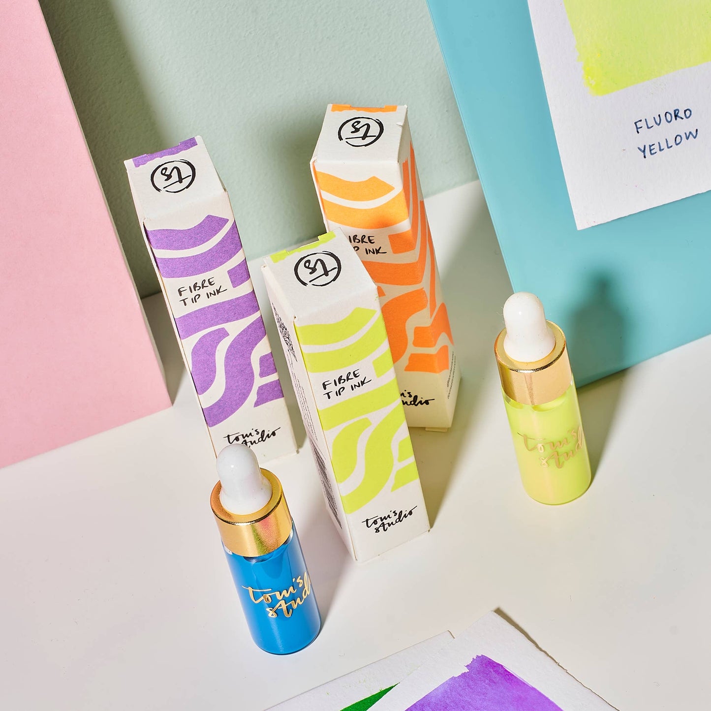 Fluoro Orange - Mini Highlighter Ink