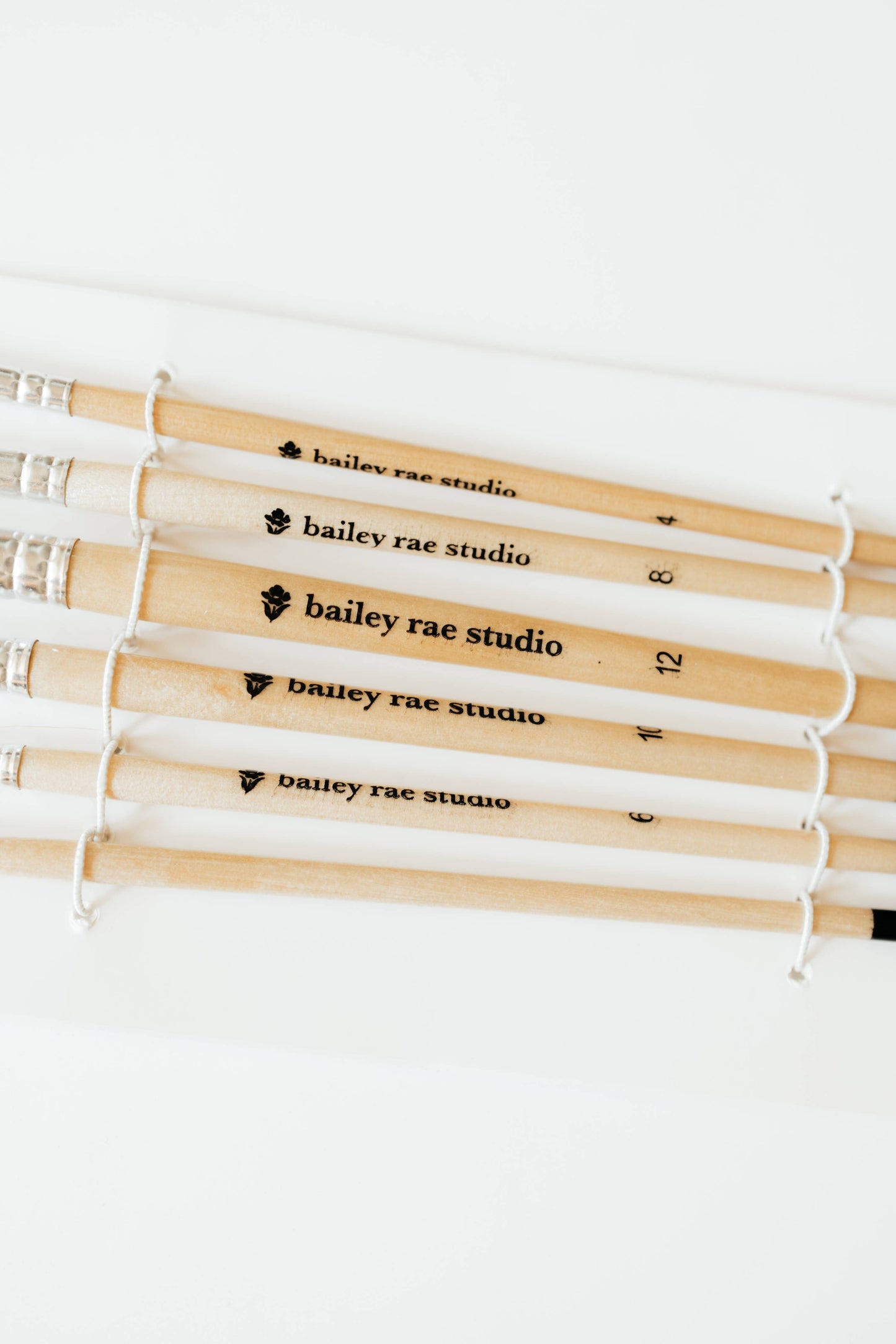 Round Tip Watercolor Brush Set - 6 Piece Set