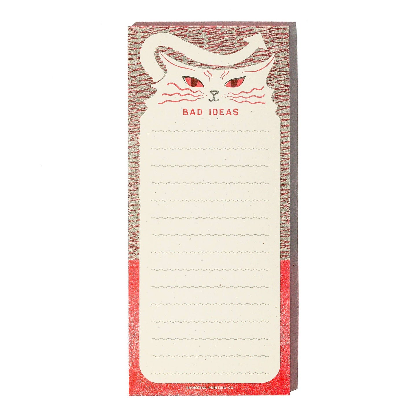 Bad Ideas - Tall Risograph Notepad