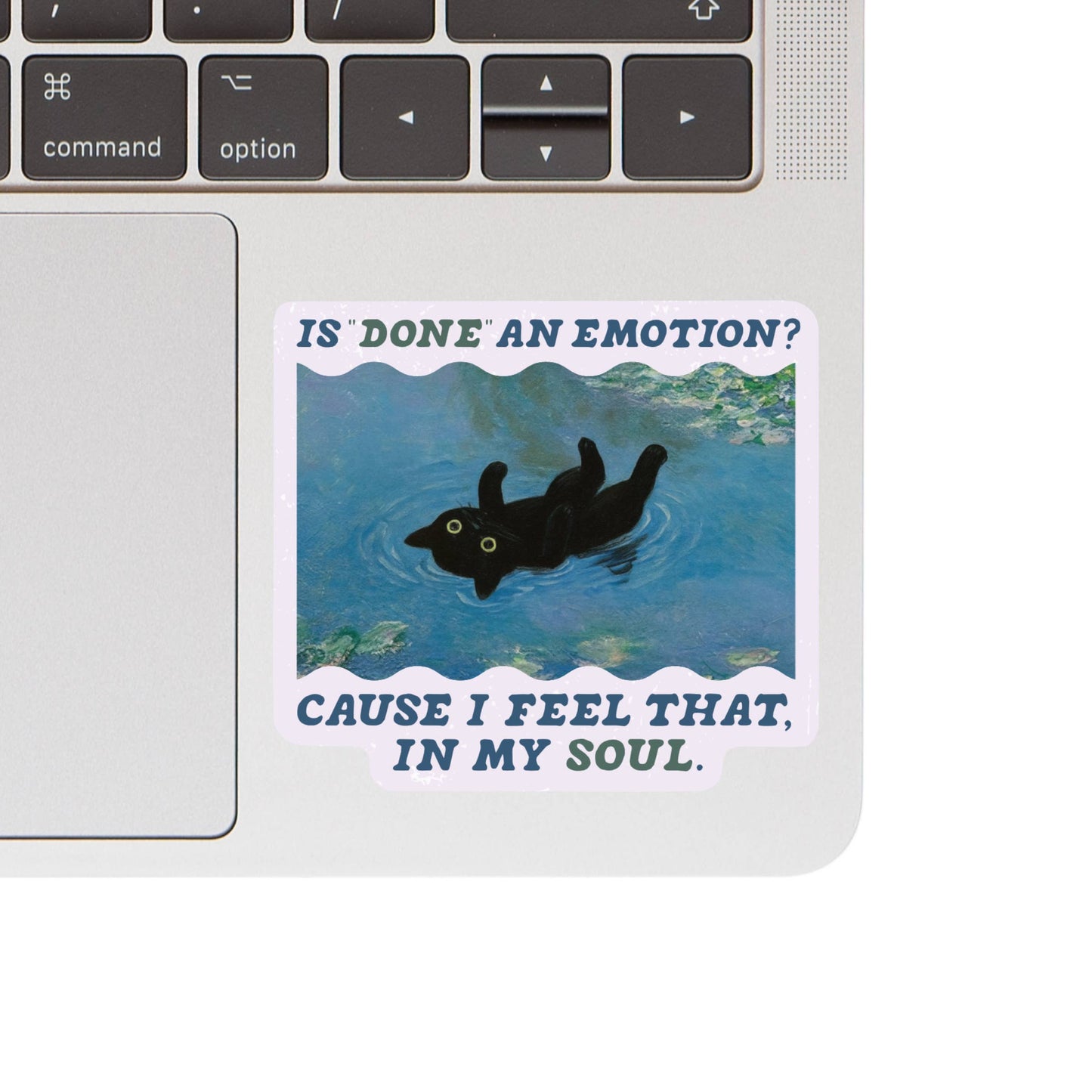 Mental Health Cat - Vinyl Sticker