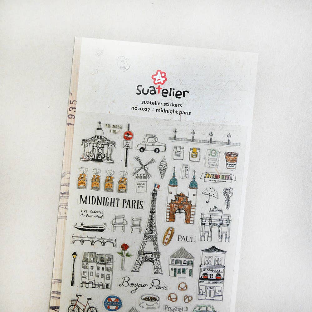 Midnight Paris - Sticker Sheet