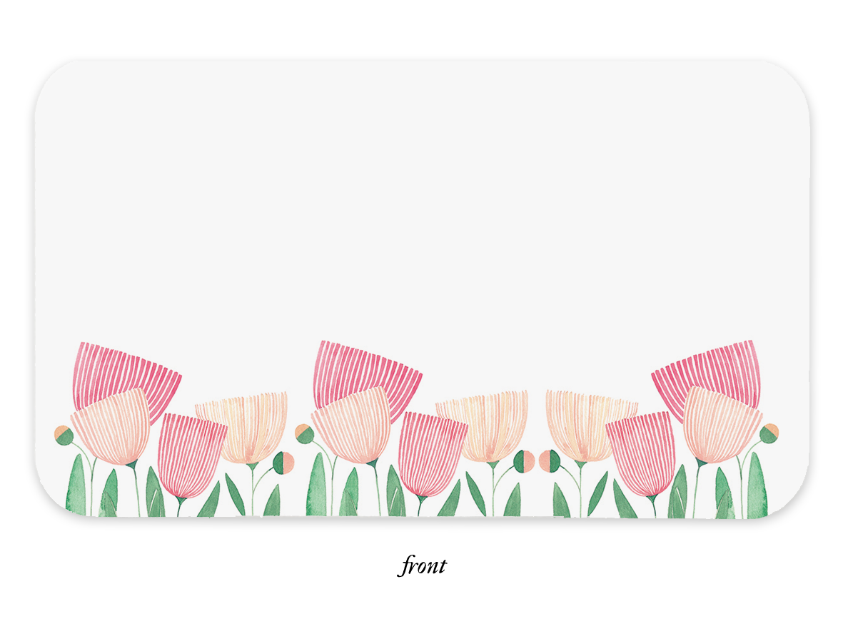 Blooms - Set of 55 Little Notes