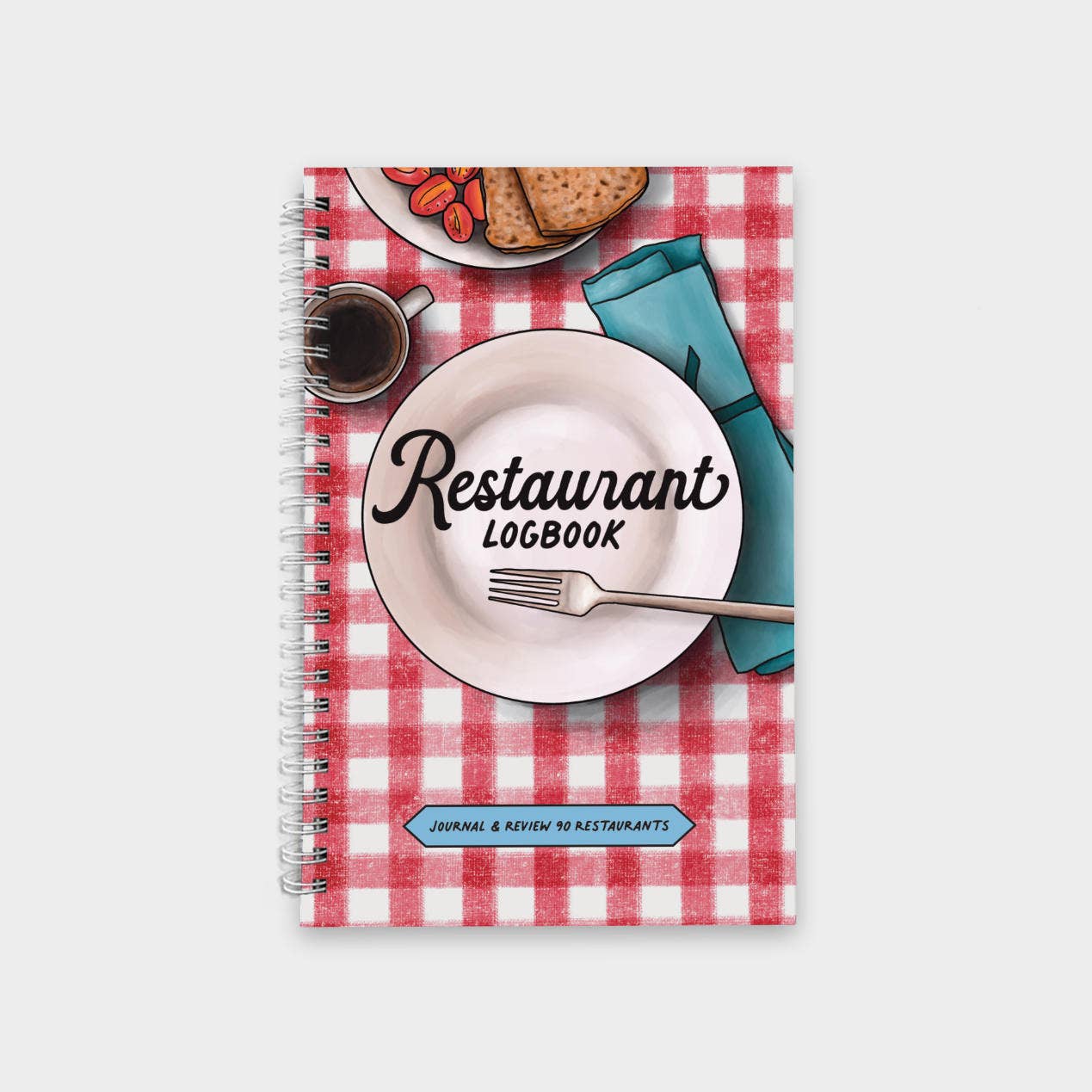 Restaurant Logbook - Journal to Log & Review Restaurants