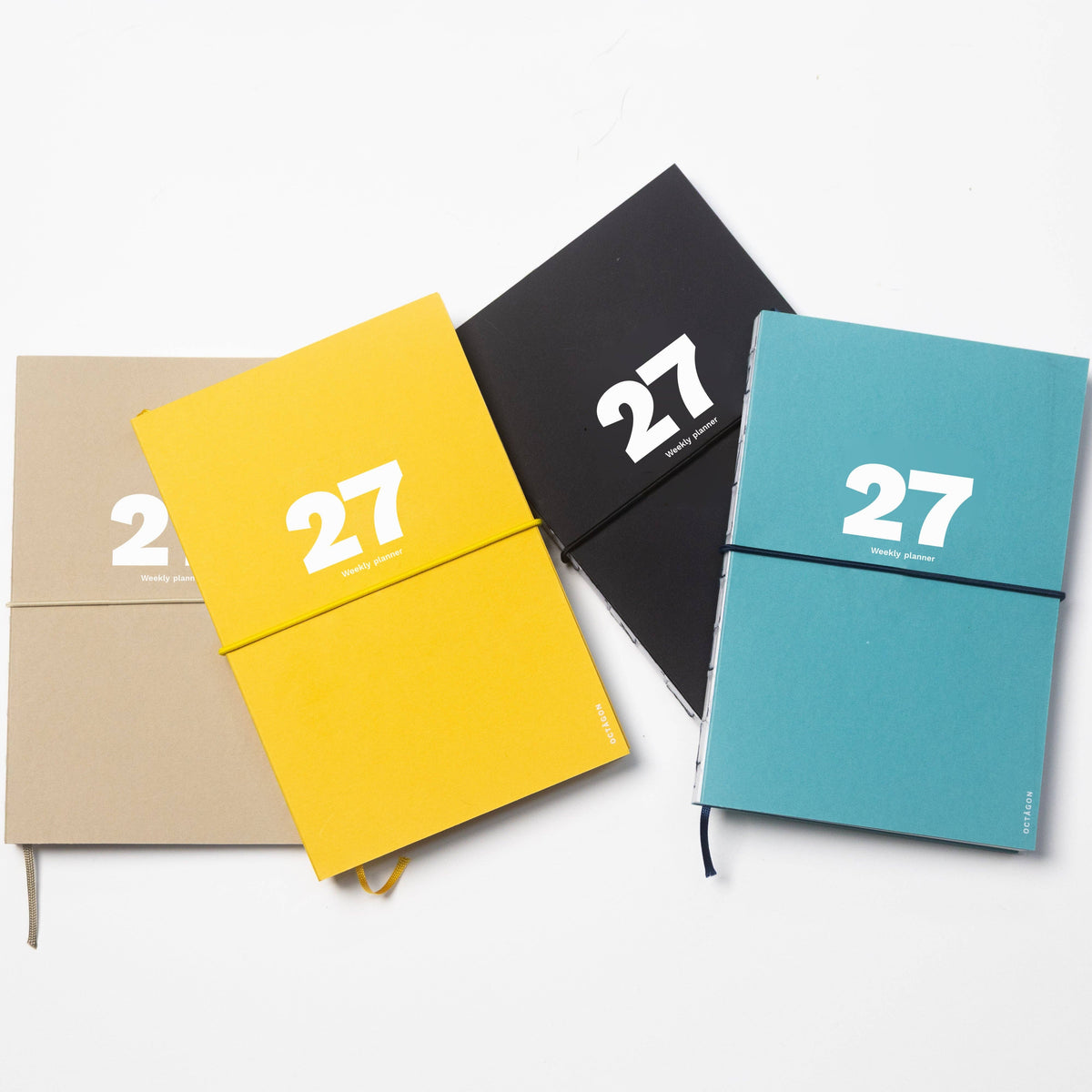 2027 Weekly Planner · Similar A5 Size: Black