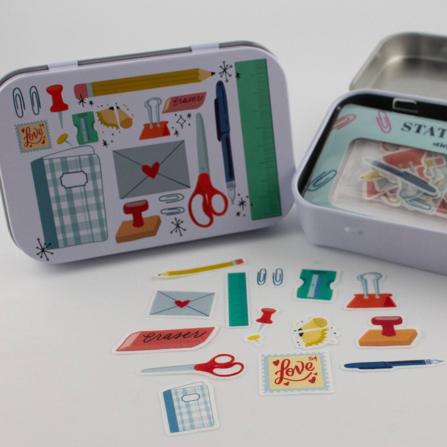 Stationery Lovers - Washi Flake and Trinket Tin