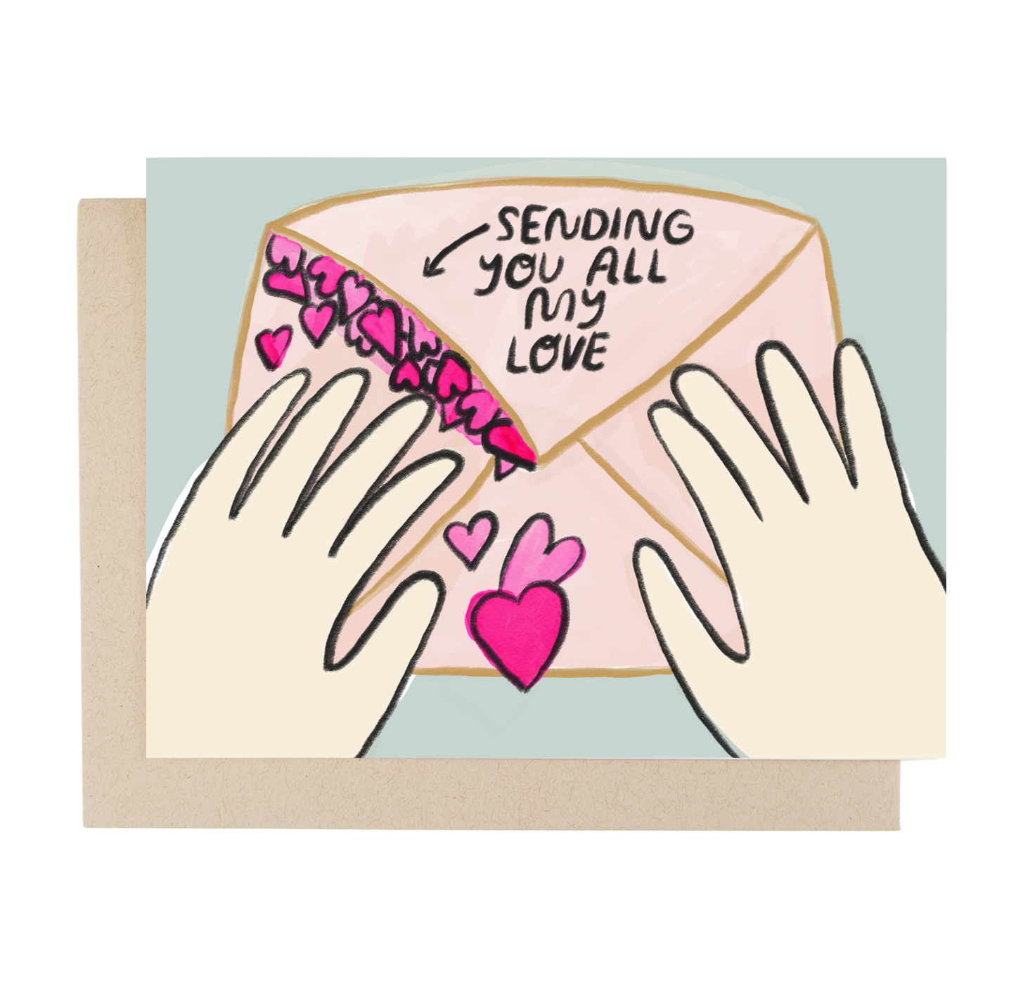 Sending You All My Love Card