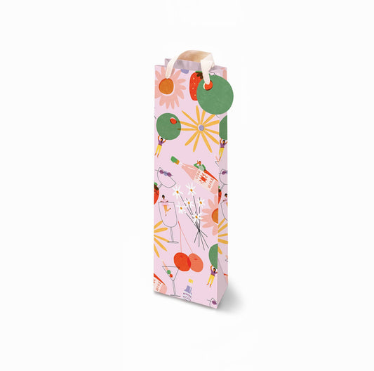 Carolyn Suzuki - BOOZEY WINE BAG - Wine Gift Bag
