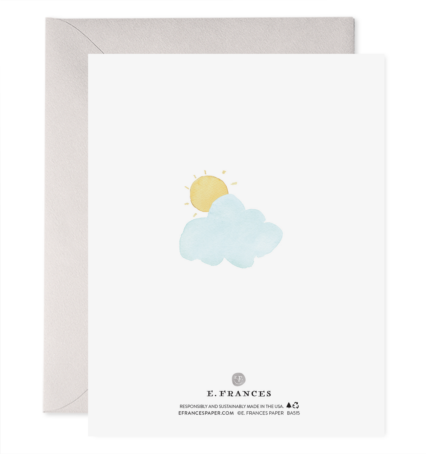 E. Frances Paper - Teacup Babies | New Baby Shower Greeting Card