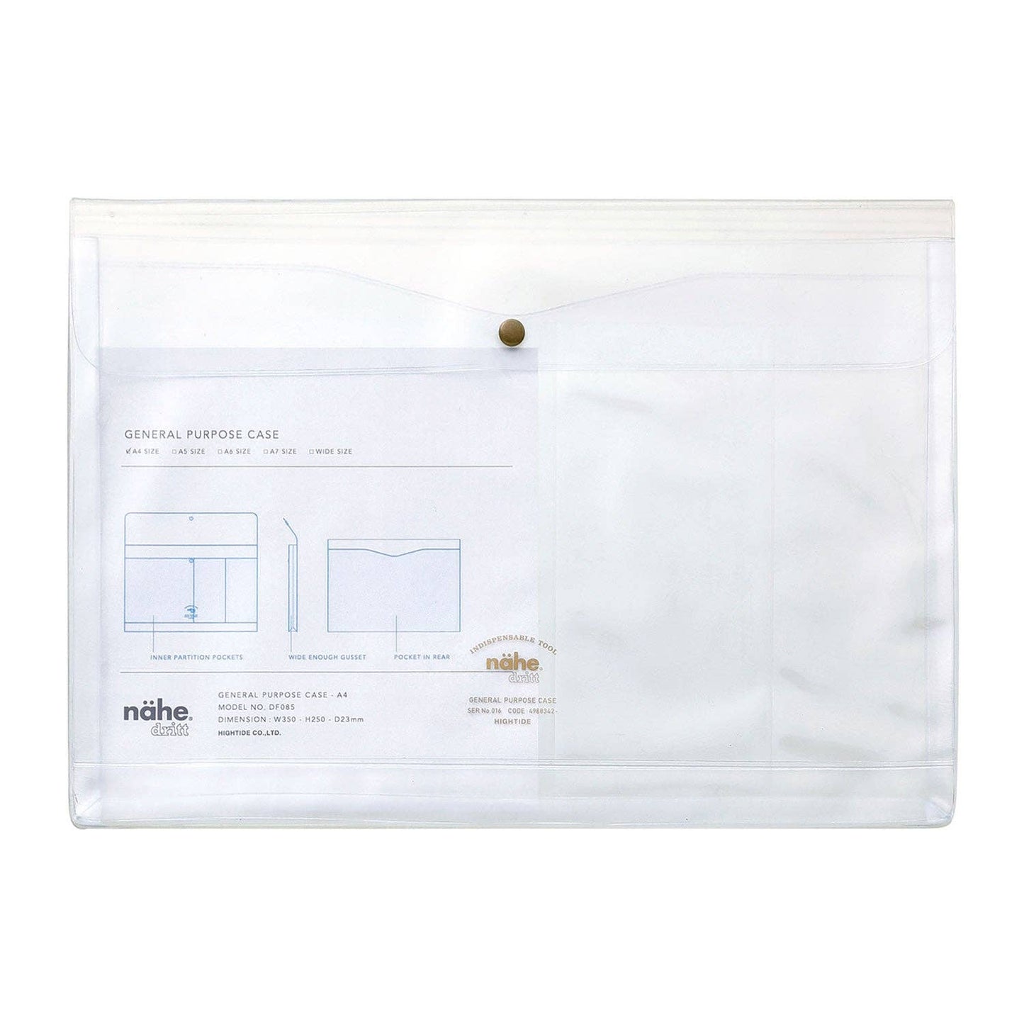 General Purpose Case - A4 Clear