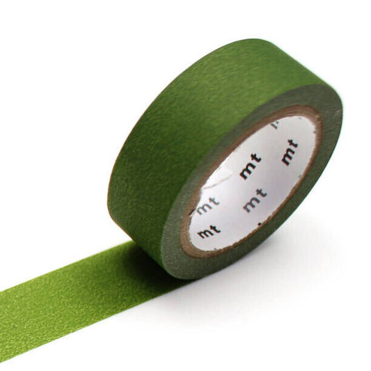 Olive Green Matte Washi Tape