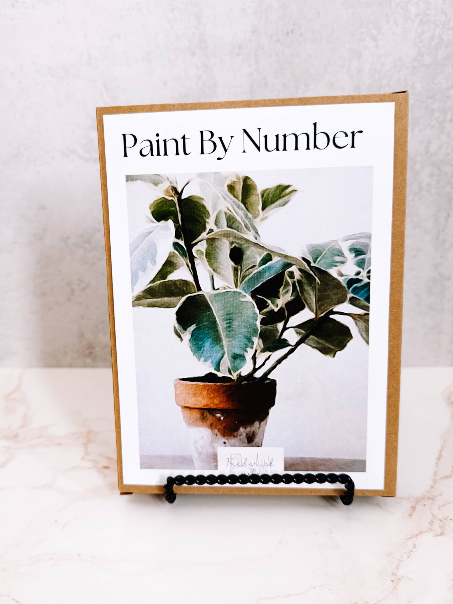 Plant Still Life - Mini Paint By Number