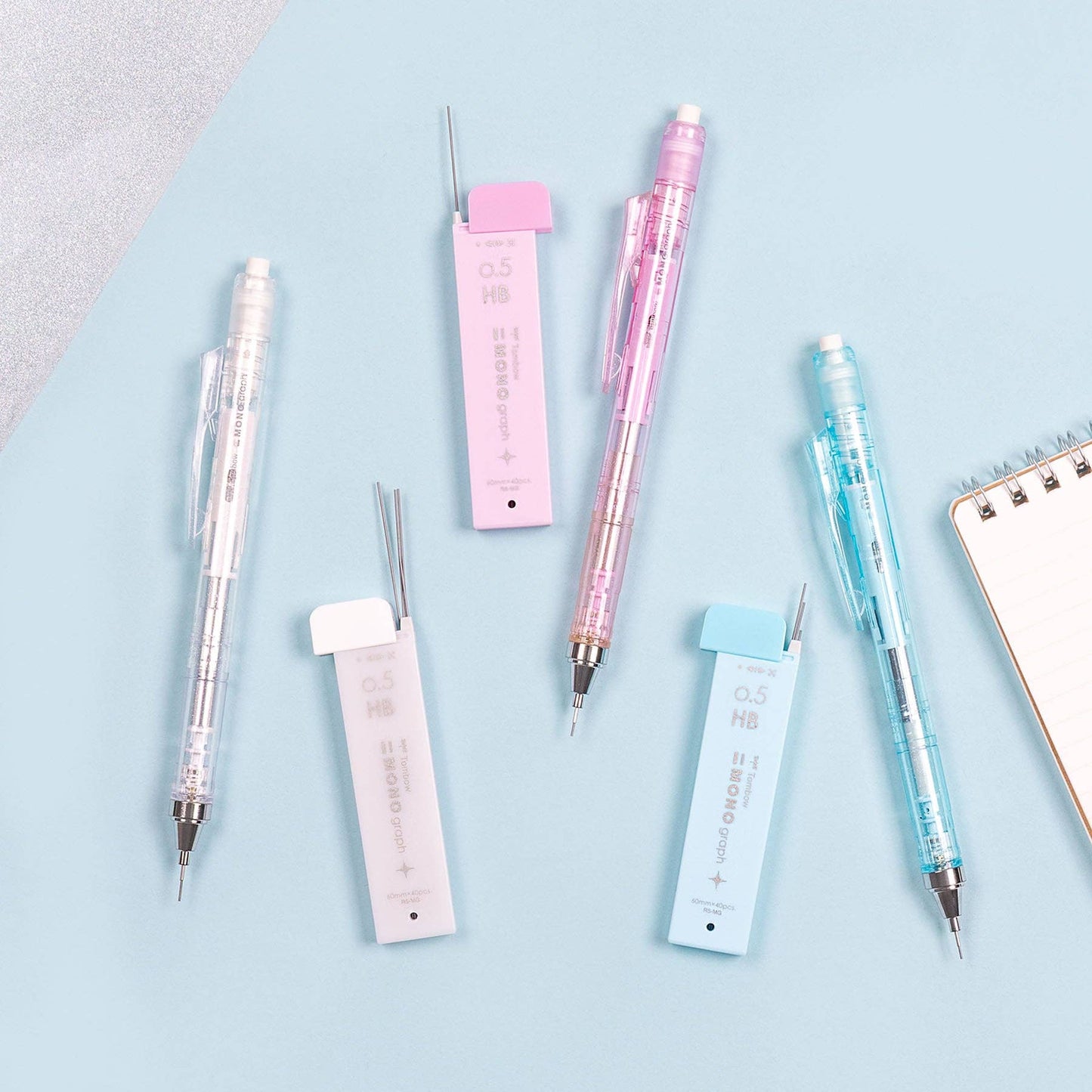 Lilac Purple - Shimmer Stationery Set
