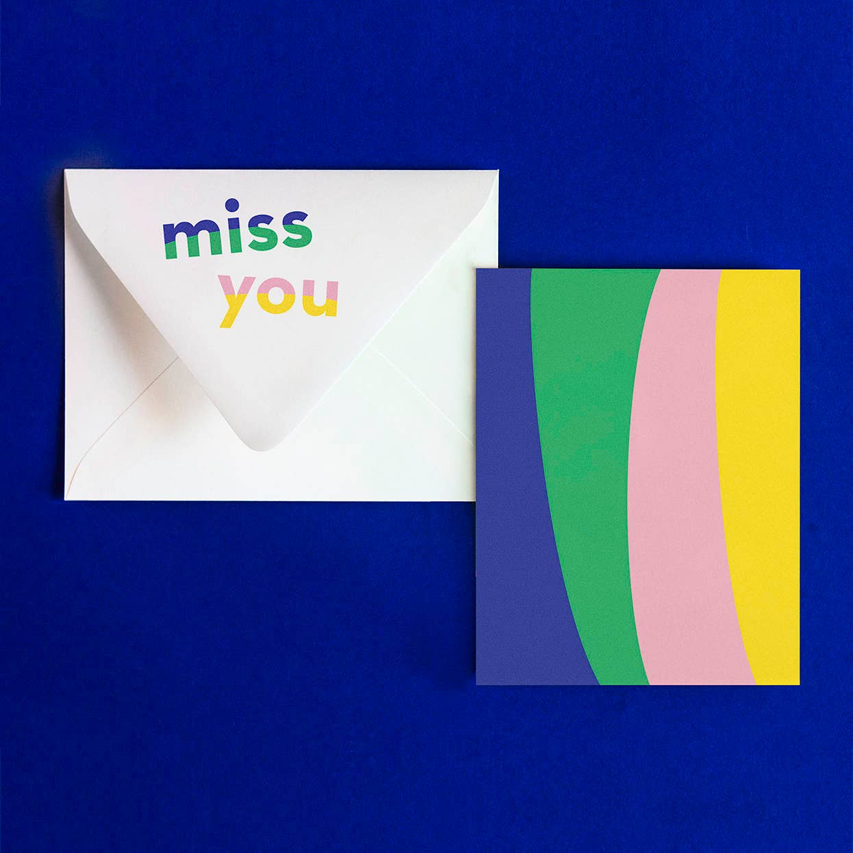 Miss You - Notevelope Card