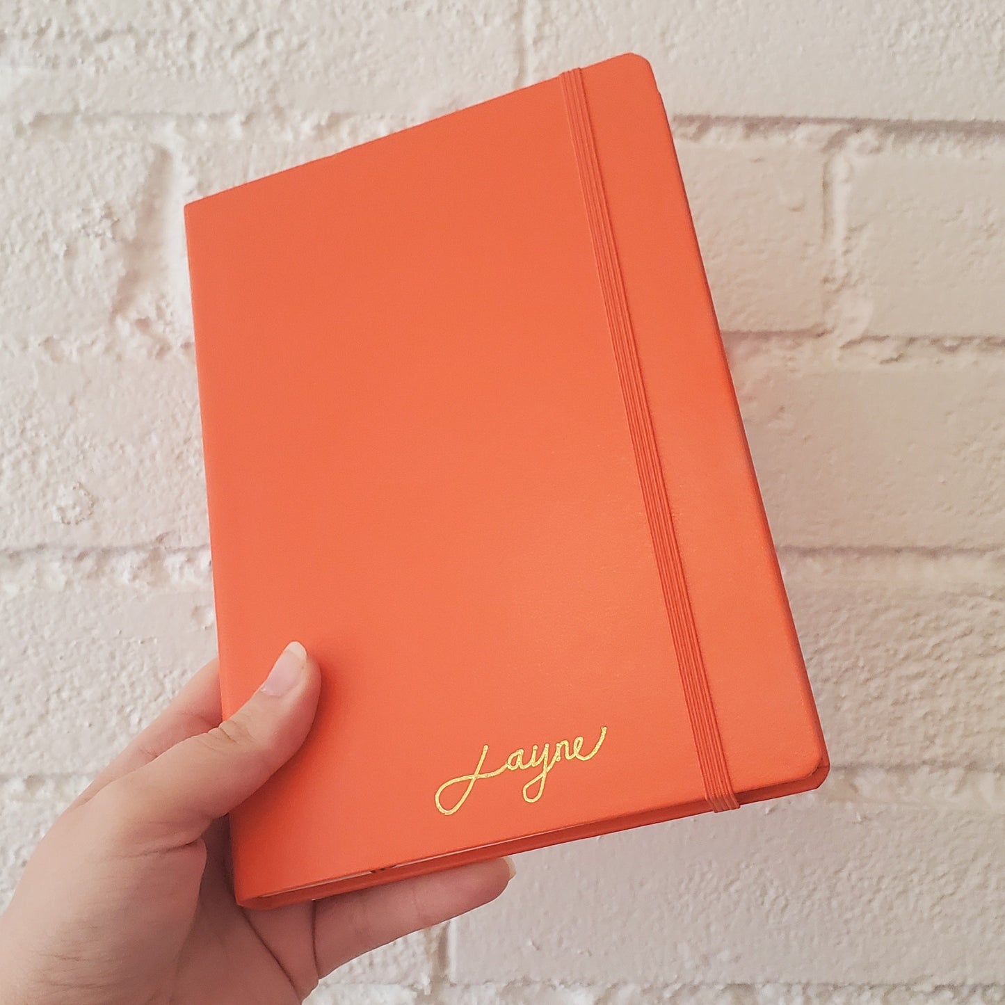 Personalize Your Leuchtturm Journal with Foil Script Embellishing