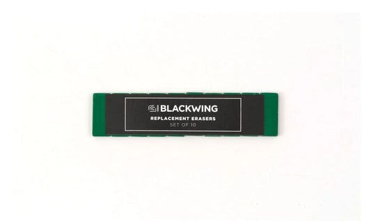 Blackwing - Green Eraser Replacements - Set of 10
