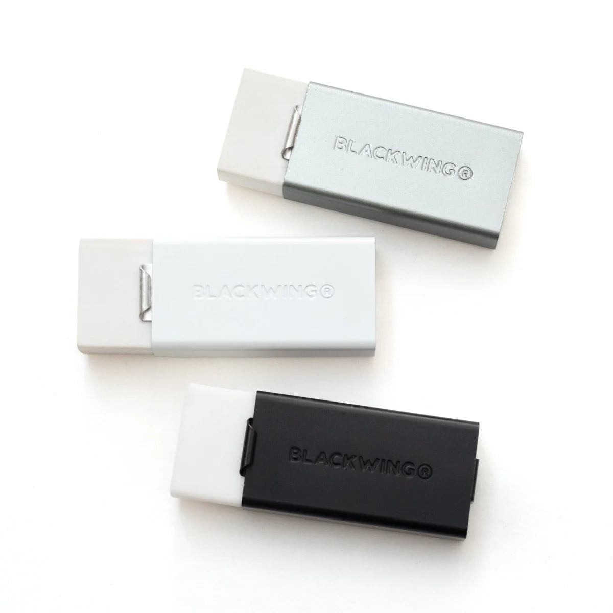 White - Soft Handheld Eraser and Holder - Blackwing