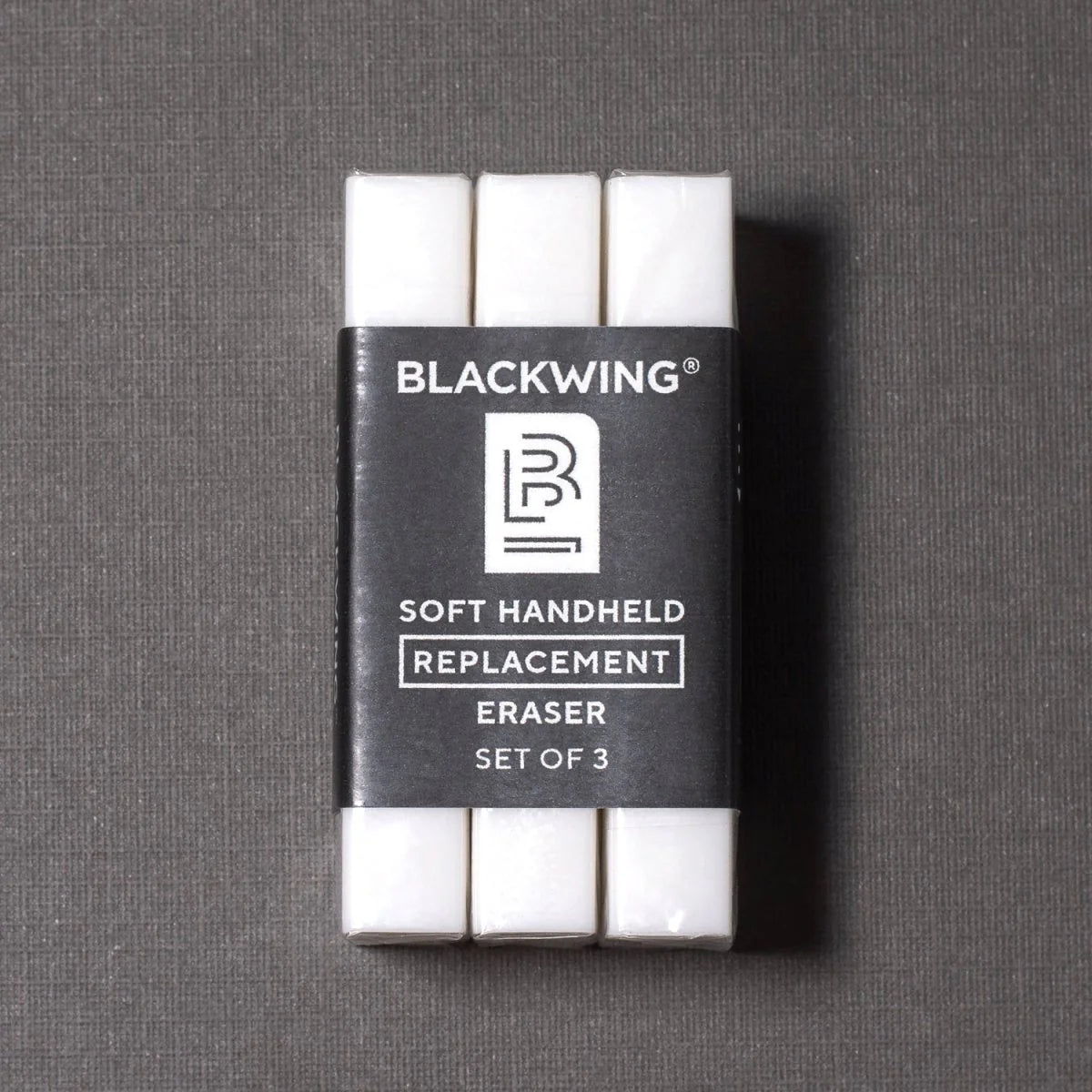 Replacement Erasers - Set of 3 - For the Blackwing Handheld Eraser