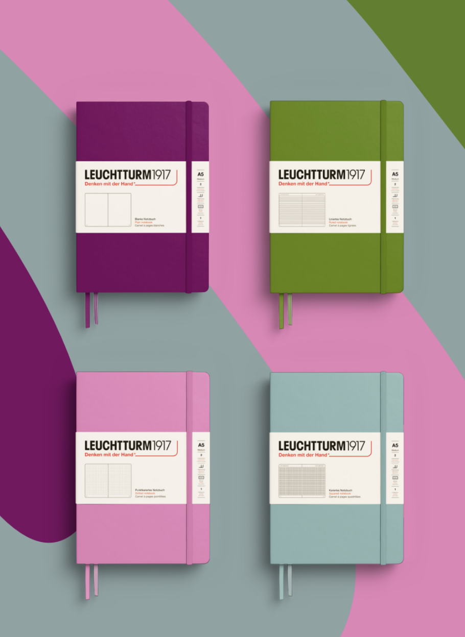 leuchtturm - BUBBLEGUM SOFTCOVER medium