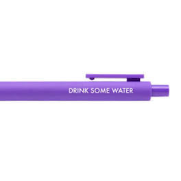 Drink Some Water - Single Jotter Gel Pen