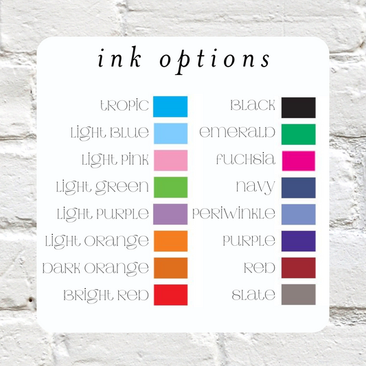 Mini Notepad Sets with Acrylic Holder