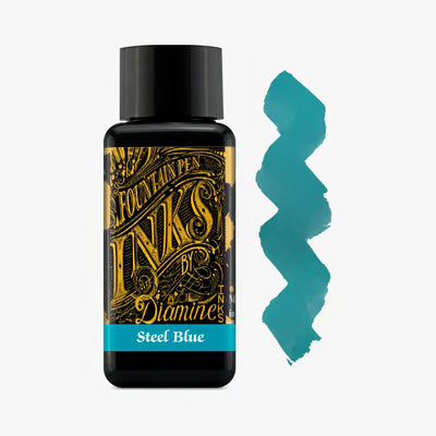 Steel Blue - Diamine Bottle Ink - 30mL