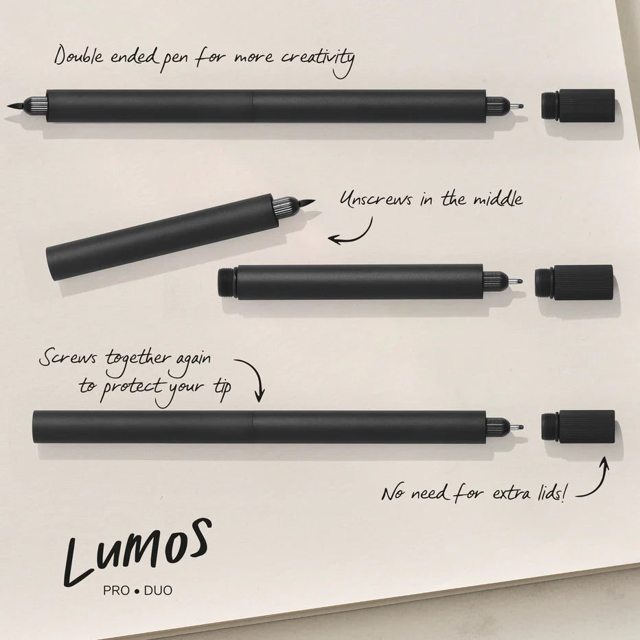 Rose Gold - Lumos Duo - Refillable Multi-Tip Pen