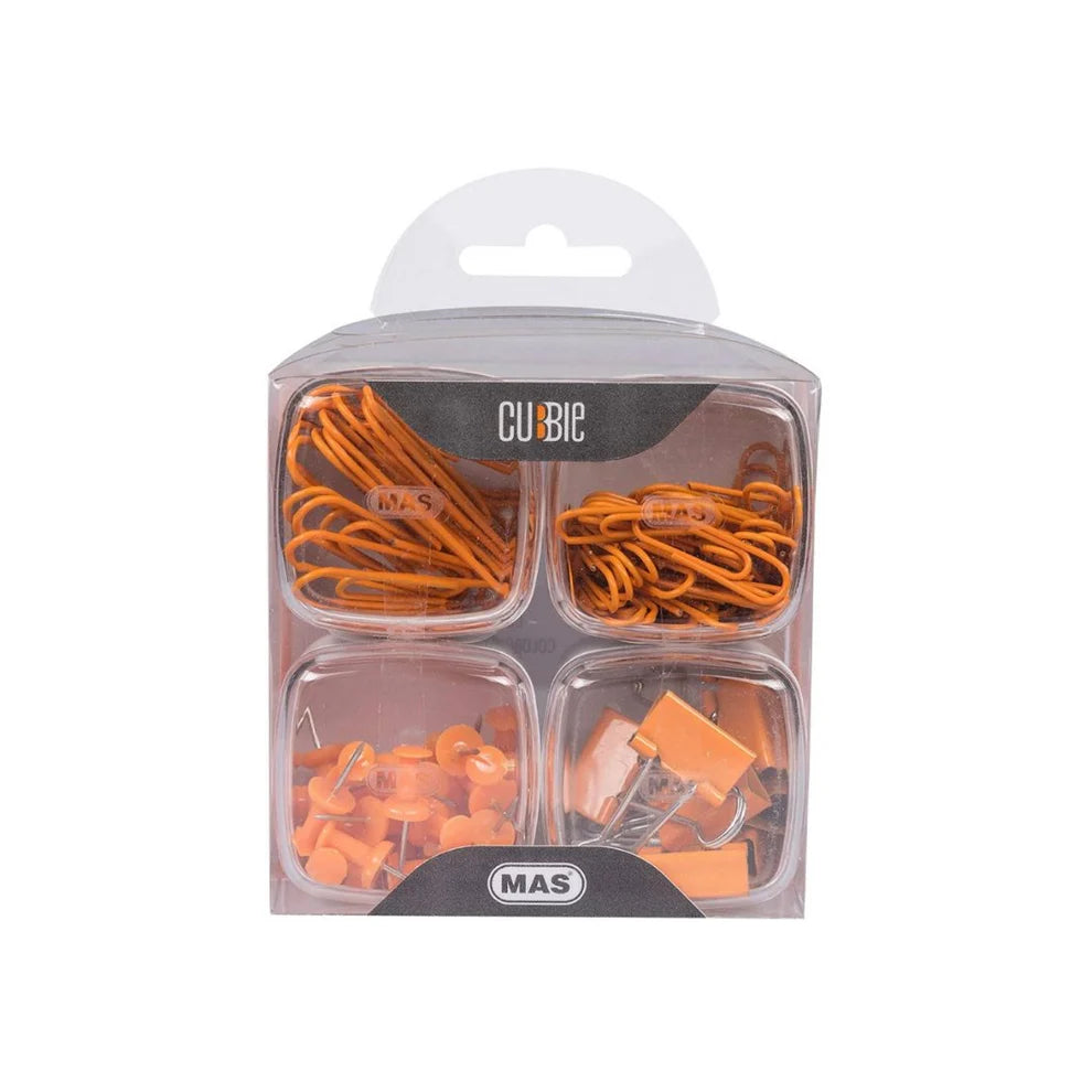 Orange - Cubbie Desk Set