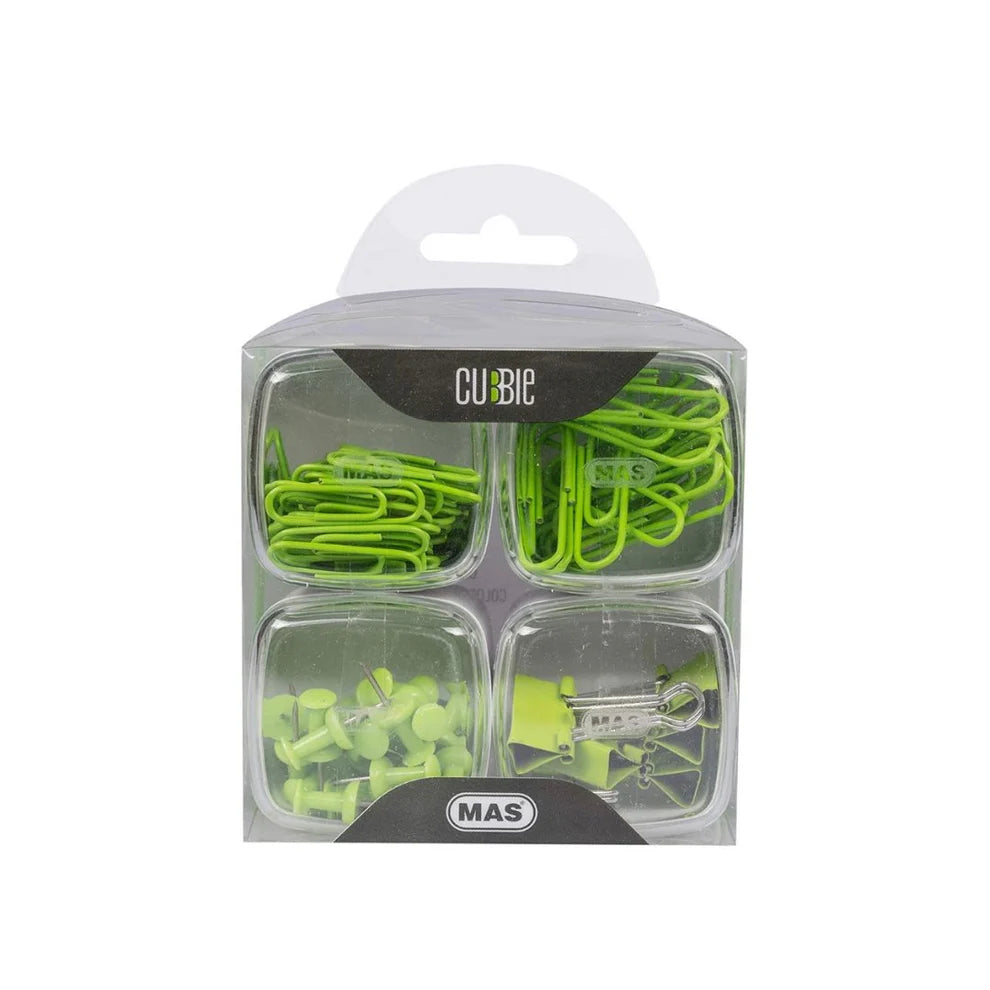 Green - Cubbie Desk Set
