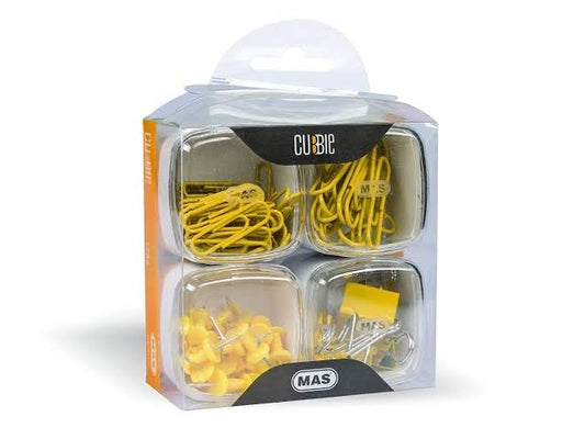 Yellow - Cubbie Desk Set